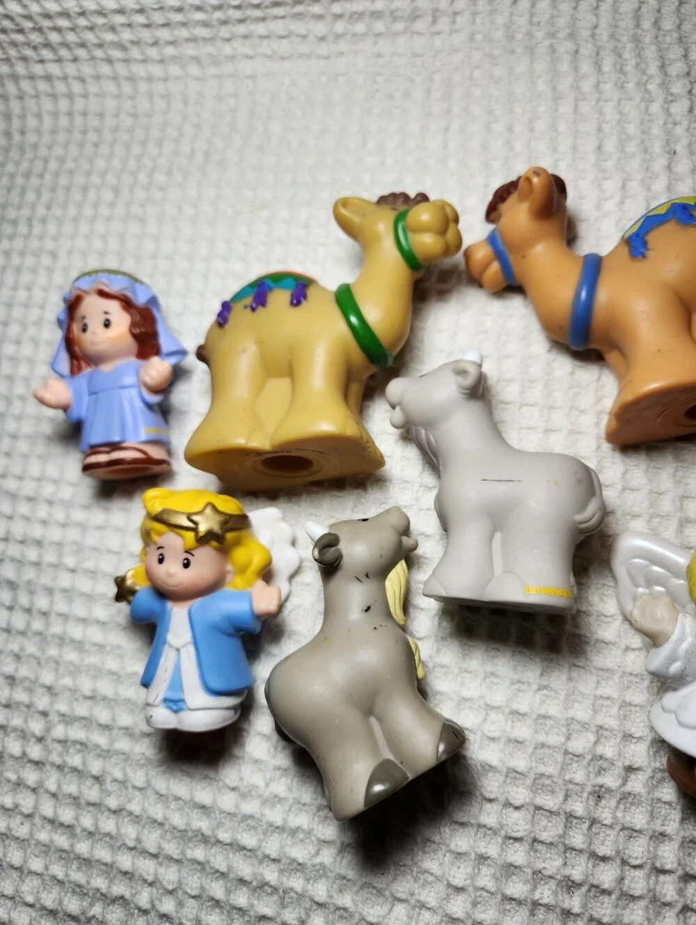 Fisher-Price Little People Nativity Figures Flawed Set Of 9